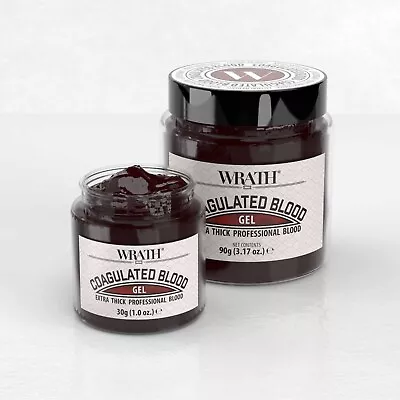 WRATH Coagulated Blood - Extra Thick Gel Fake Blood For Halloween SFX Vampires • £7.99