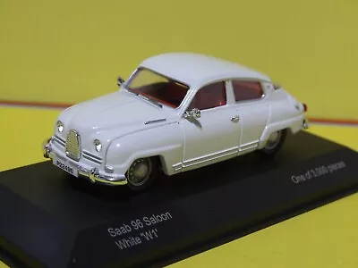 Vanguards  1:43 Scale Saab 96 Saloon In White • £16.50