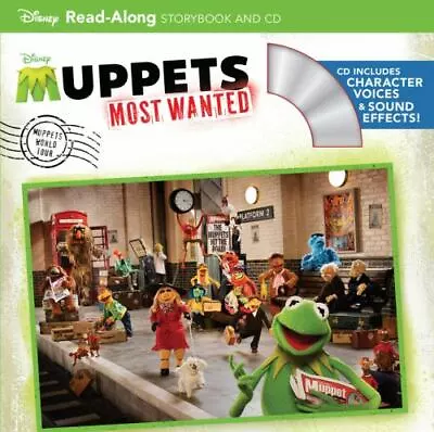 Muppets Most Wanted Read-Along Storybook And CD [With CD (Audio)] • $4.82