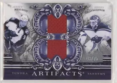 2010-11 Upper Deck Artifacts Silver /75 Mikko Koivu Niklas Backstrom #TT2-WILD • $10.59