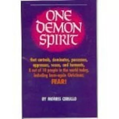 One Demon Spirit Perfect Morris Cerullo • $5.98