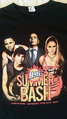 B96 Chicago Summer Bash 2014 T-Shirt J Lopez PitBull Jason Derulo  G.R.L.Unisex • £28.92