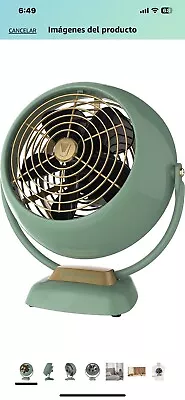 Vornado Vfan Jr Vintage Air Circulator 2 Speed Fan - Green • $55