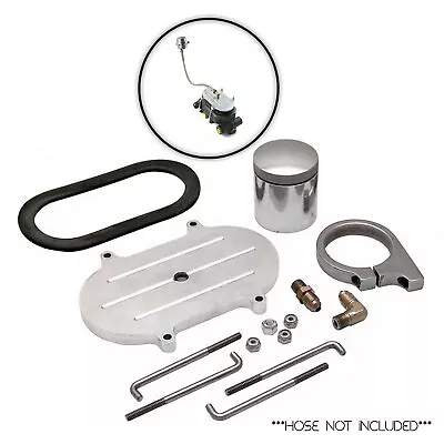 Billet Remote Brake Reservoir Kit With Tank For Corvette Master Cylinder • $149.95