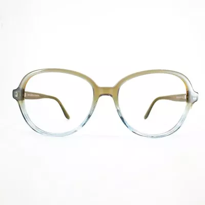 Maui Jim MJO 2119-06E Blue Brown Round Eyeglasses Frames 55-18 135 Italy • $44.99