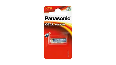 £2.89 • Buy 1 X Panasonic LRV08 MN21 23A Micro Alkaline 12V Battery L1028 A23 23AE V23GA