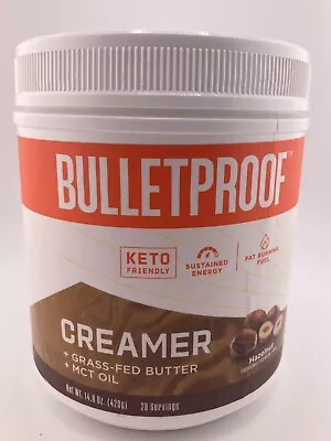 Bulletproof Hazelnut Creamer 14.8 Ounces Keto Coffee Creamer • $23