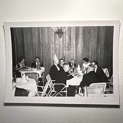 Birthday Party ORIGINAL Vintage Photo Vernacular Snapshot Celebration Alcohol • $6.48