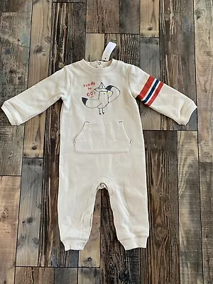 NWT Gymboree Seagull Boat Ready To Go Romper Outfit Baby Boys 3-6 M • $9.99