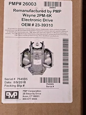 Wayne 2PM-6K Electronic Drive Meter • $90