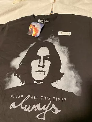 Harry Potter  Professor Snape  T-Shirt  New With Tag Size Medium • $15.99