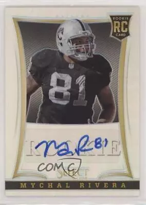 2013 Panini Select Silver Prizm /199 Mychal Rivera #224 Rookie Auto RC • $2.54