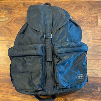 $129.99 • Buy Yoshida Porter Tanker Backpack Black Bag Used Japan