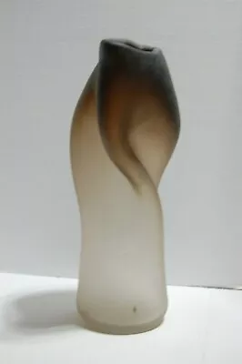Stunning Rare Viz Art Studios Hand Blown Glass Vase • $125.95