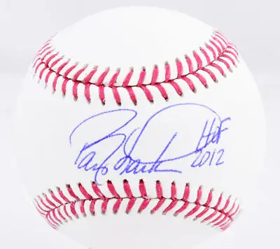 Barry Larkin Autographed Rawlings OML Baseball W/HOF  - Beckett W Hologram *Blue • $89