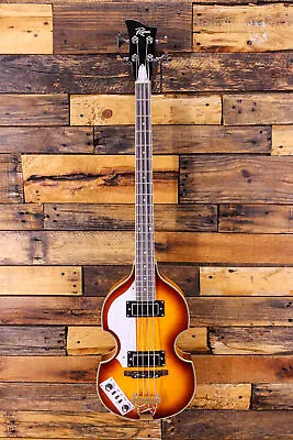 Rogue VB100LH Left-Handed Violin Bass Guitar Vintage Sunburst ISSUE • $209