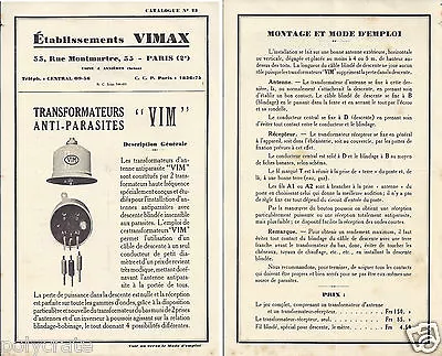 Advertising Antique _ Vimax Switchgear Electric Anti-parasite Fashion D 'em • $4.76