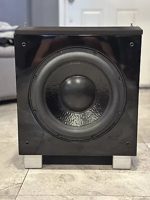 REL Serie R-528 12  Powered Subwoofer; R528; Gloss Piano Black • $1250