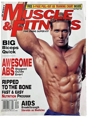 Joe Weider’s Muscle & Fitness Magazine April 1998 Bodybuilding/Training • $22.95