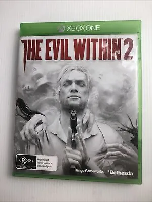 THE EVIL WITHIN 2 XBOX One PAL Game VGC Free Shipping • $13.95