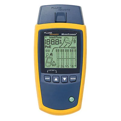 Fluke Networks MS2-100 Microscanner2 Cable Verifier • $650.61