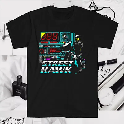 Street Hawk 80's Action TV Series Men's Black T-Shirt Size S To 5XL • $20.24