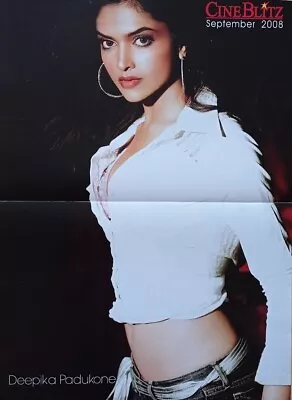 Deepika PadukoneMandakini  Bollywood Rare Poster From Magazine • $28