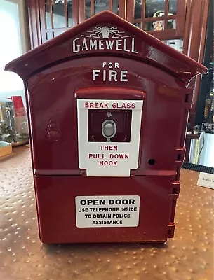 Vintage Gamewell Fire Police Call Box Telegraph Telephone • $525