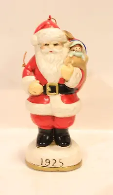 Christmas Reproductions Inc Memories Of Santa 1925 Santa Ornament 1984 Vintage • $9.99