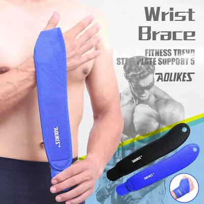 Wrist Support Splint Brace Protection Strap Carpel Tunnel Pain Relief Men AU • $7.87