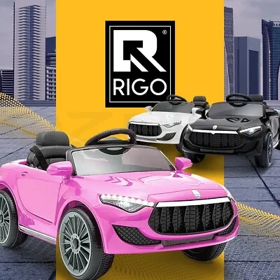 Rigo Ride On Car Kids Electric Sport Toy Cars 12V Battery Maserati Inspired • $138.95