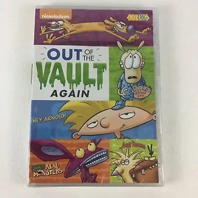 $18.95 • Buy Nickelodeon Out Of The Vault Again DVD CatDog Hey Arnold Angry Beaver New Sealed