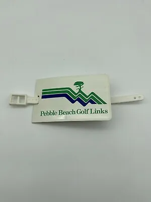 Vintage Rare Pebble Beach Golf Links Golf Bag Tag - Pebble Beach CA • $8.39