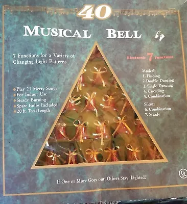 Vintage Musical Christmas Bells • $75