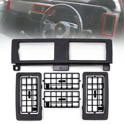 $49.95 • Buy 7 Pcs Air Vent Ventilator Frame Black For Nissan Navara D21 Hardbody Pickup 86-9