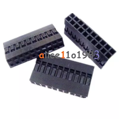 50PCS Dupont Connector Housing Female Connector 2.54mm 254mm 2x10Pin • $2.80