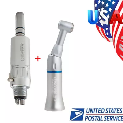 Denshine Dental Low Speed Handpiece Air Motor Contra Angle Push 4H E-type U • $20.99