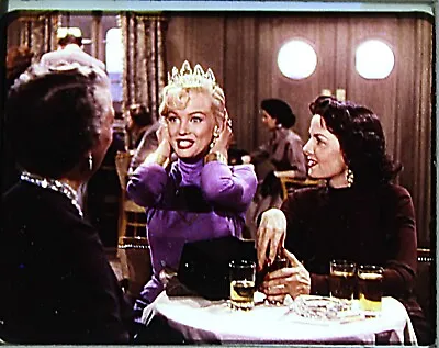 MARILYN MONROE 35mm Theater Still GENTLEMEN PREFER BLONDES Movie Film Slide #14 • $15.29