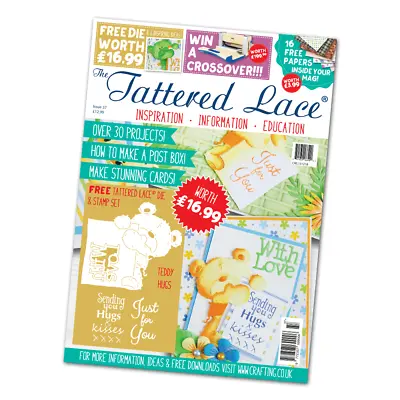 The Tattered Lace Magazine Issue 37 Free Die Rrp £16.99 • £7.99