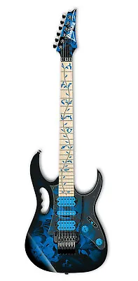 Ibanez JEM77P Steve Vai Signature Electric Guitar Blue Floral Pattern • $1599.99