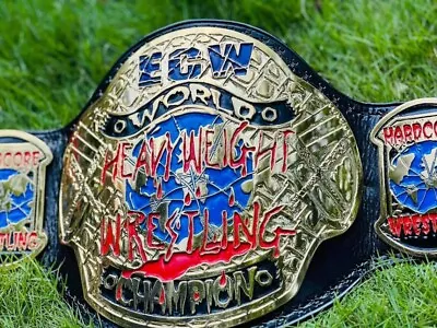 ECW World Heavy Weight Wrestling Championship Belt Adult Size Wrestling Replica • $170.37