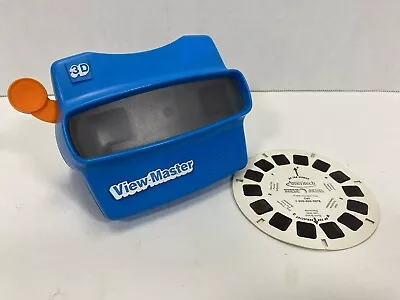 View-Master 3D Blue Orange Lever 3-D W/ Ameritech Phone Card Sales Rep Reel • $8.95