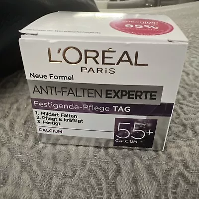 L'Oreal Paris Skincare Wrinkle Expert 55+ Anti-Aging Face Moisturizer GERMANY • $4.95