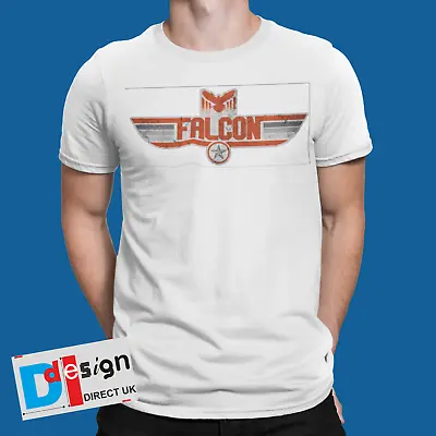  Superhero The Falcon T-shirt Marvel Tv Movie Retro Logo Action Skull Japan • £5.99