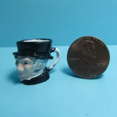 Dollhouse Miniature Ceramic Royal Doulton Toby Cup B1551-2 • $2.69