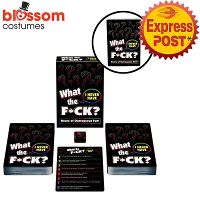 NG50 What The F*ck? I Never Have Card Game Board Bachelorette Party Bucks Hens • $20.43