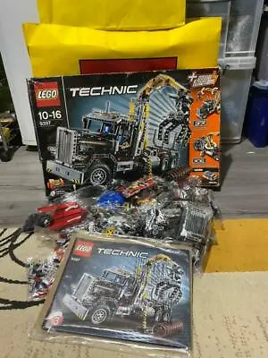 £200 • Buy LEGO Technic 9397 Logging Truck / Snow Plough  OPENED BOX WITH SEALED BAGS