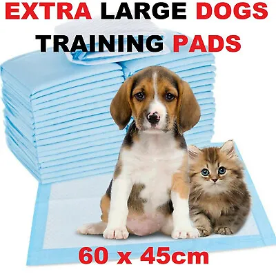 £21.95 • Buy Heavy Duty Large Puppy Pet Training Wee Pee Toilet Pads Pad Floor Mats Cat Dog