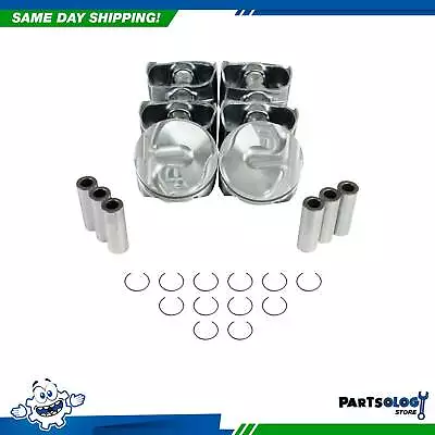 DNJ P4243 Standard Size Complete Piston Set For 14-17 Chevrolet GMC 4.3L OHV • $849.99