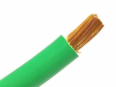 Battery & Welding Cable Copper 4/0 3/0 2/0 1/0 Thur 8 AWG Size By The Foot • $1.65